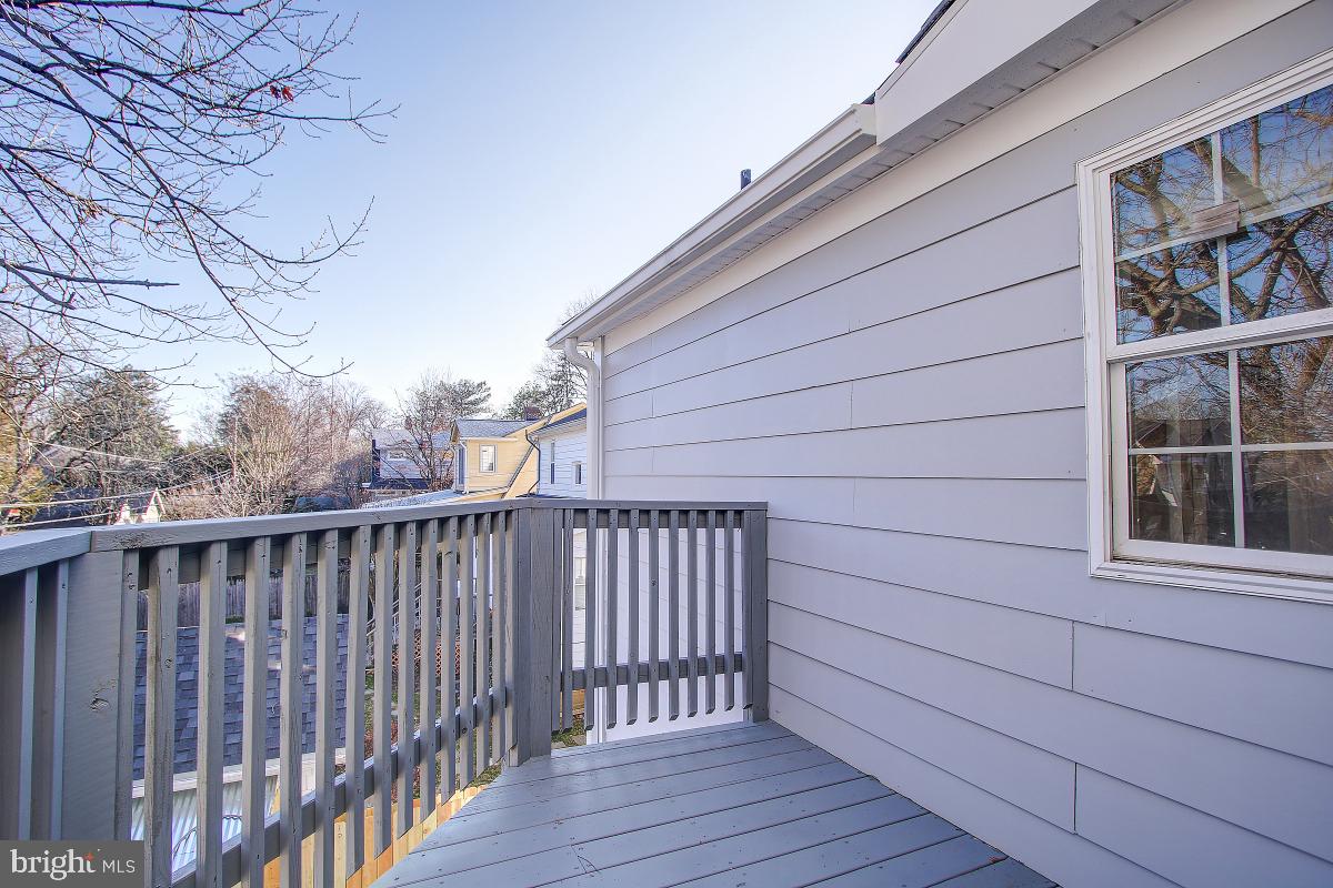 3921 Ingomar Street Northwest Washington, DC 20015 - Photo 25 of 33 Deck off of Master Suite.