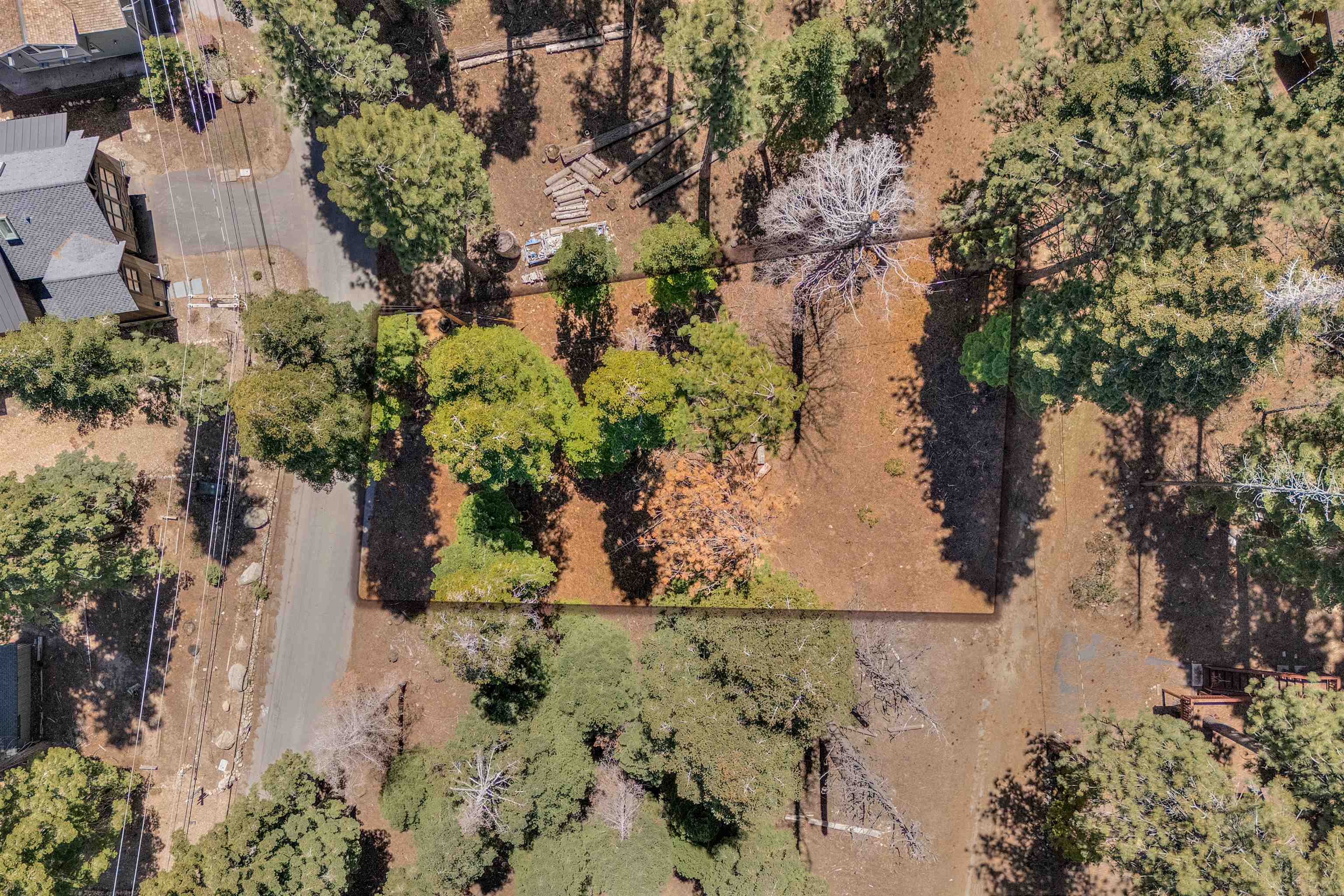 Meeks Bay Ave Lake Tahoma, CA 96142 - Photo 2 of 12 a view of a yard in a lake