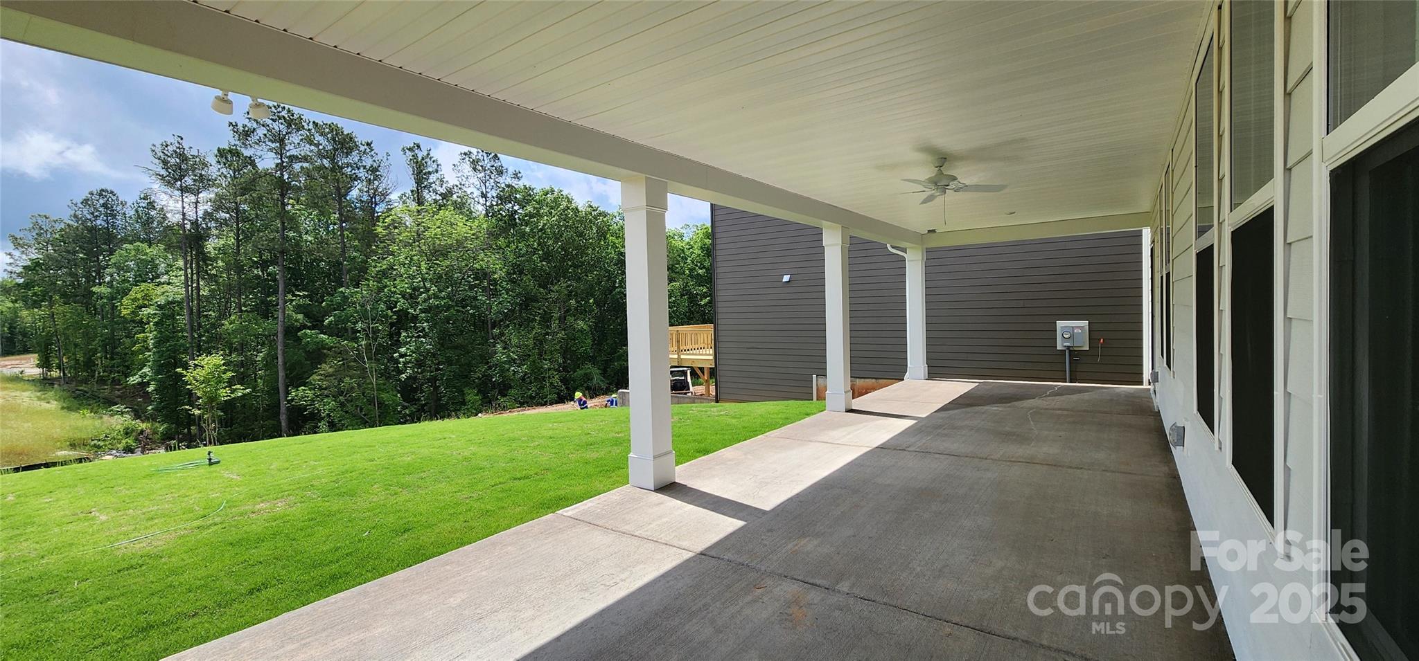885 Regulus Court York, SC 29745 - Photo 37 of 46 a view of a garden from a porch