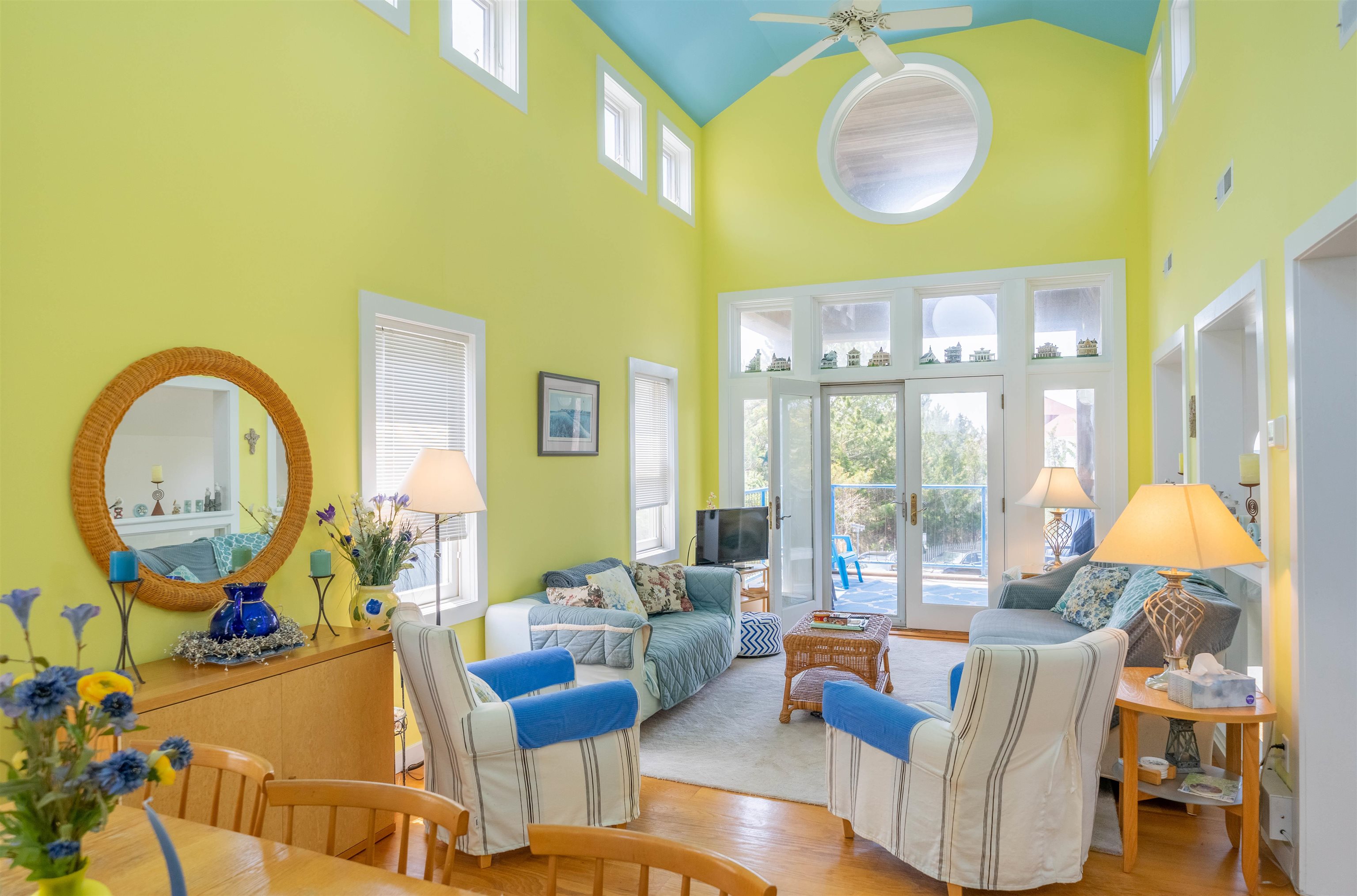 201 Lighthouse Cape May Point, NJ 08212 - Photo 15 of 24 a living room with furniture and a large window