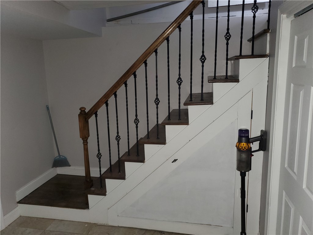 38 Rowe Avenue Warwick, RI 02889 - Photo 21 of 25 Stairs to finished basement