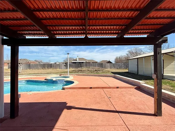 a view of water heater room