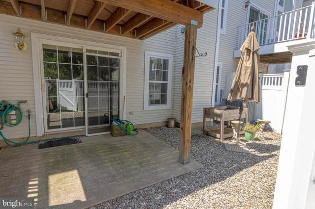 front view of a brick building