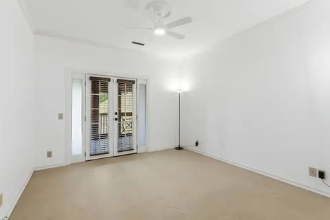 an empty room with a empty space