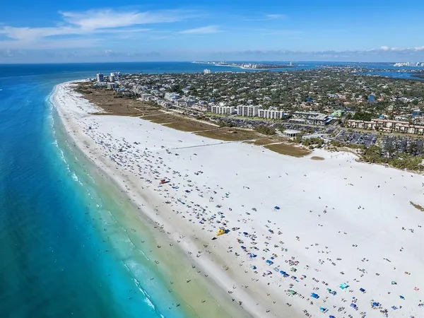 a view of beach and ocean
