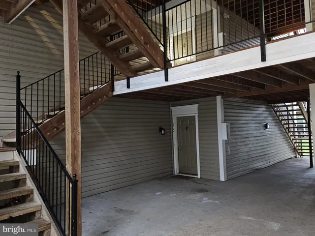 a view of a house with wooden door
