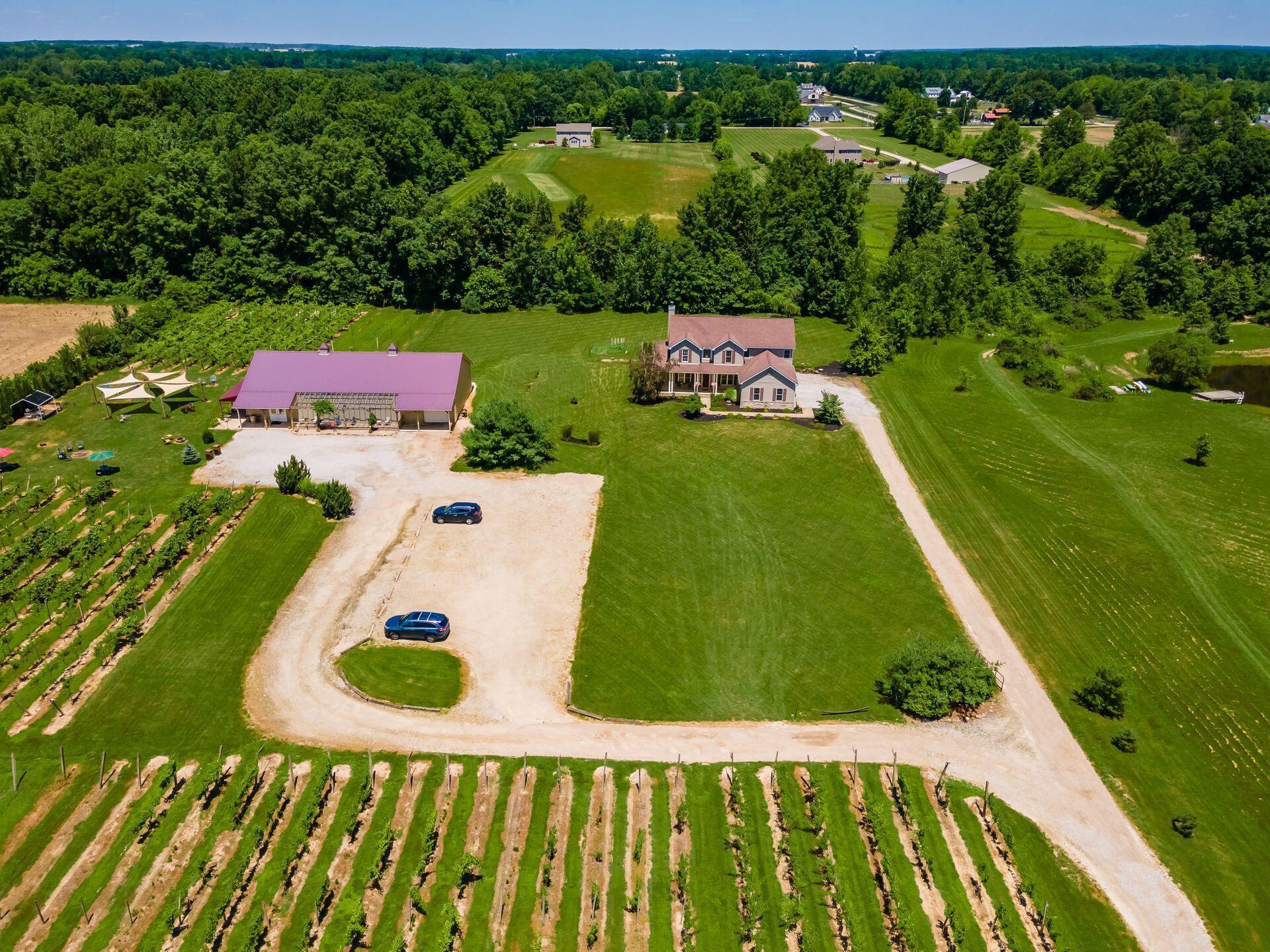 3510 Clark-Shaw Road Powell, OH 43065 - Photo 1 of 8 027_ark Shaw Drone Photos 009