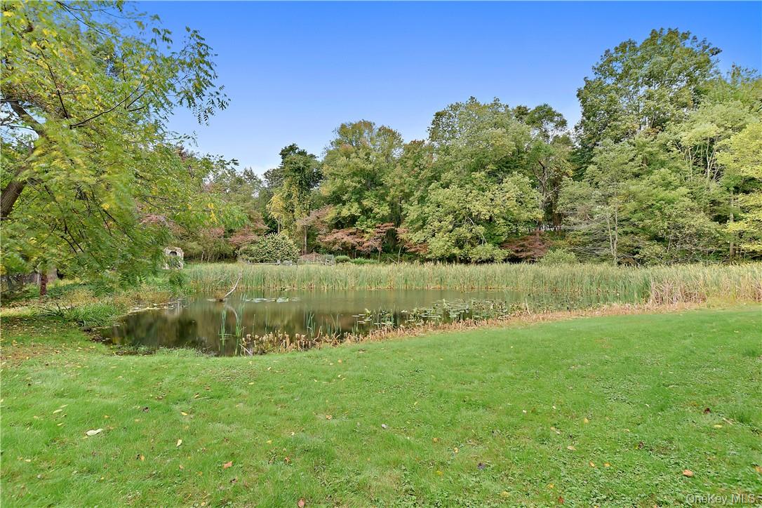 160 Long Ridge Road Bedford, NY 10506 - Photo 17 of 25 a view of a lake from a yard