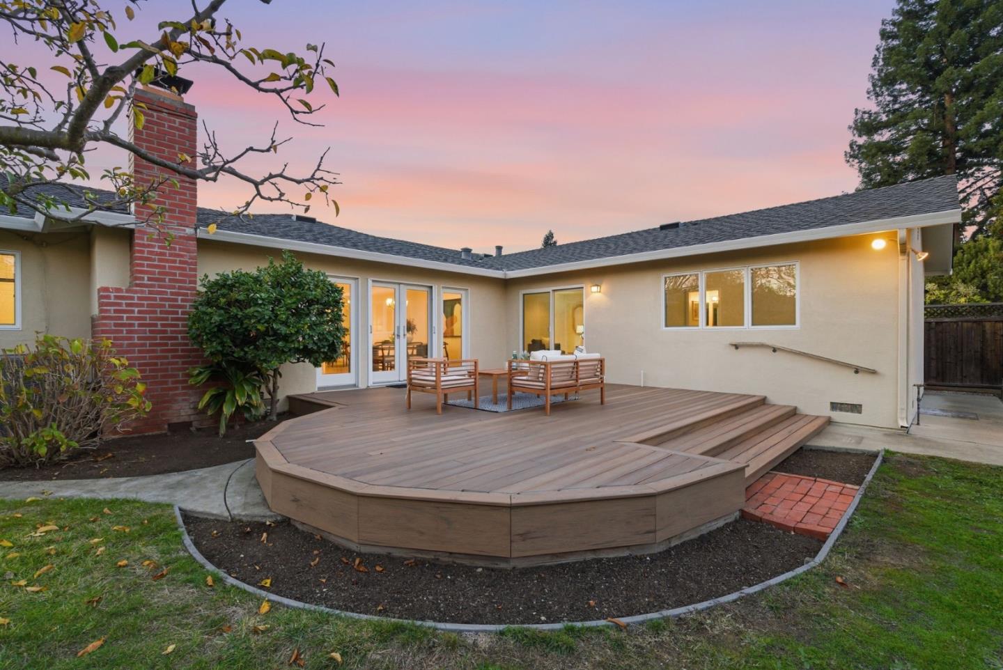 1747 Walnut Drive Mountain View, CA 94040 - Photo 31 of 38 a view of a house with backyard