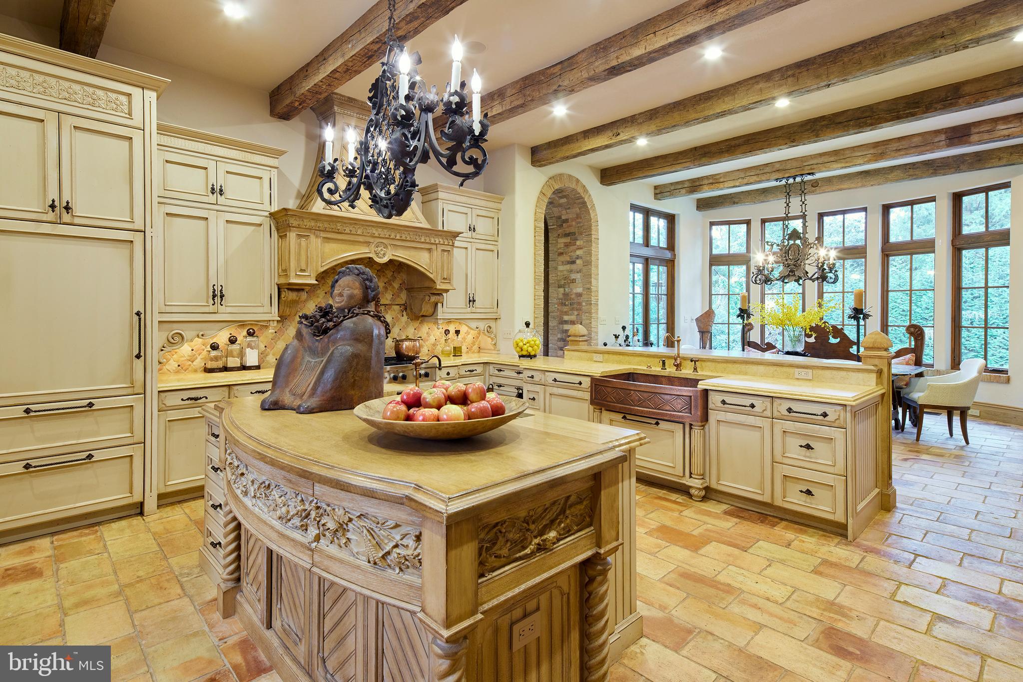 1113 Langley Lane McLean, VA 22101 - Photo 11 of 50 Sprawling kitchen with Premier cabinetry