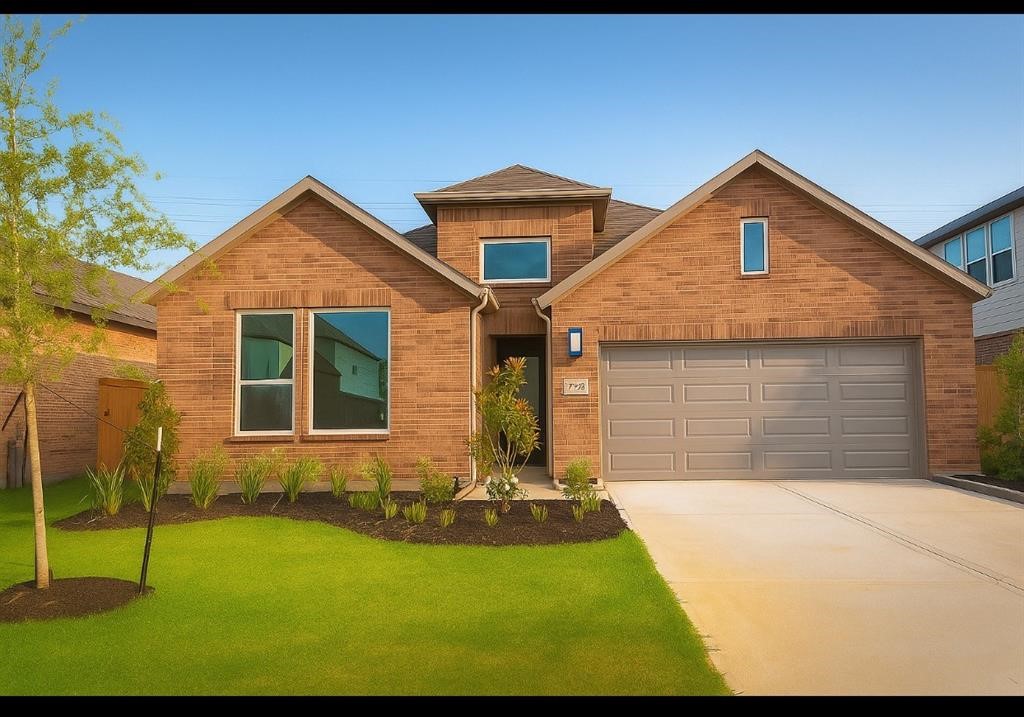 21918 Wycombe Terrace Way Cypress, TX 77433 - Photo 2 of 43 a front view of a house with a yard