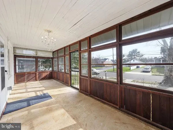 a large window with an outdoor space