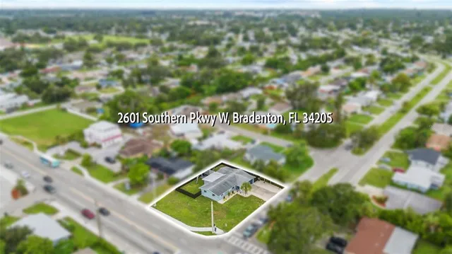 a view of swimming pool from a yard