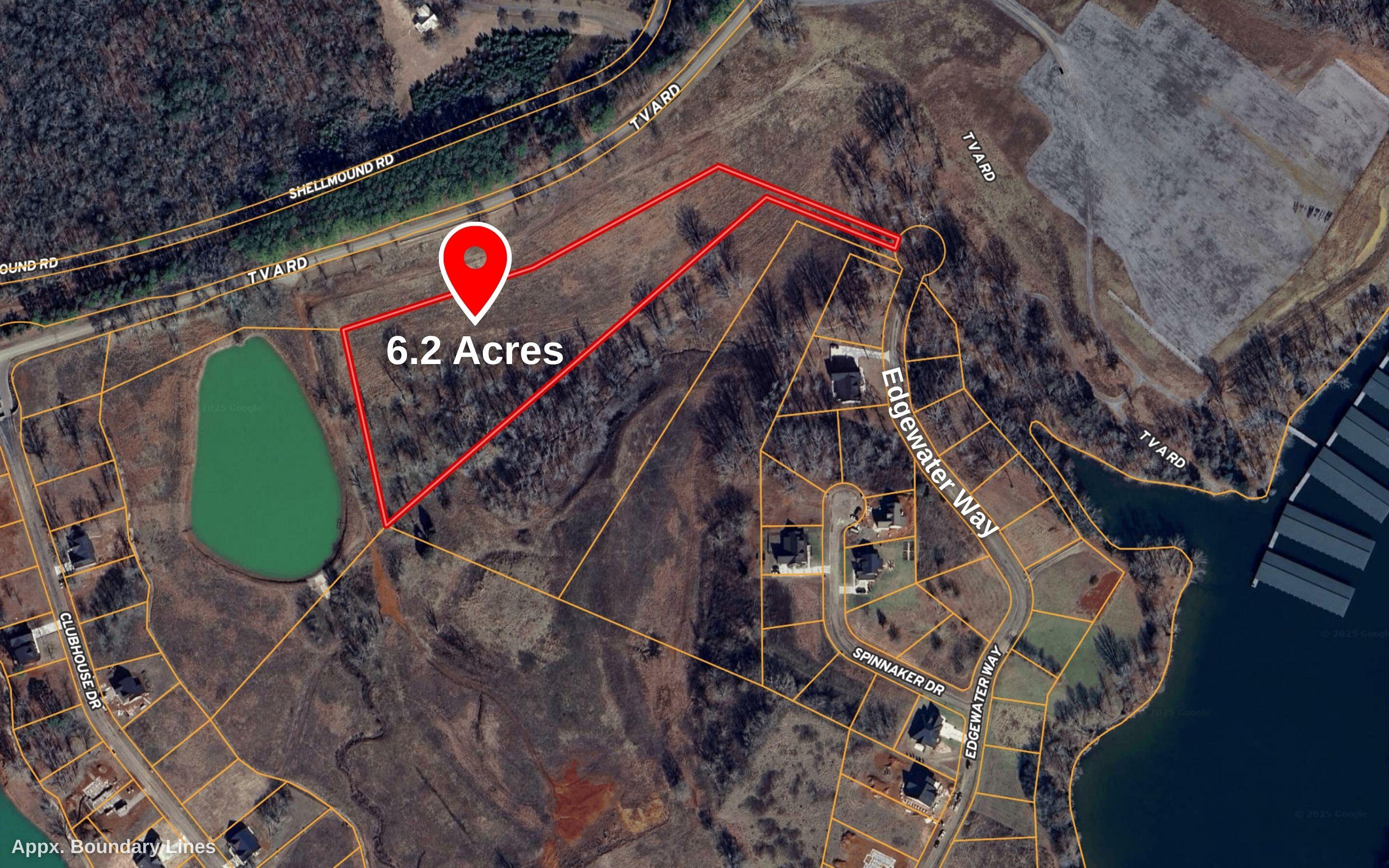 0 Edgewater Way, Unit 144 Jasper, TN 37347 - Photo 21 of 26 Aerial of Property Lines