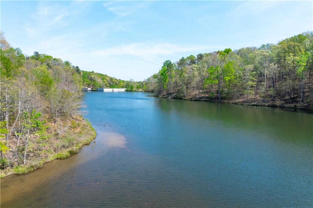 940 Purvis Road Baldwin, GA 30511 - Photo 12 of 28 a view of a lake with a mountain in the background