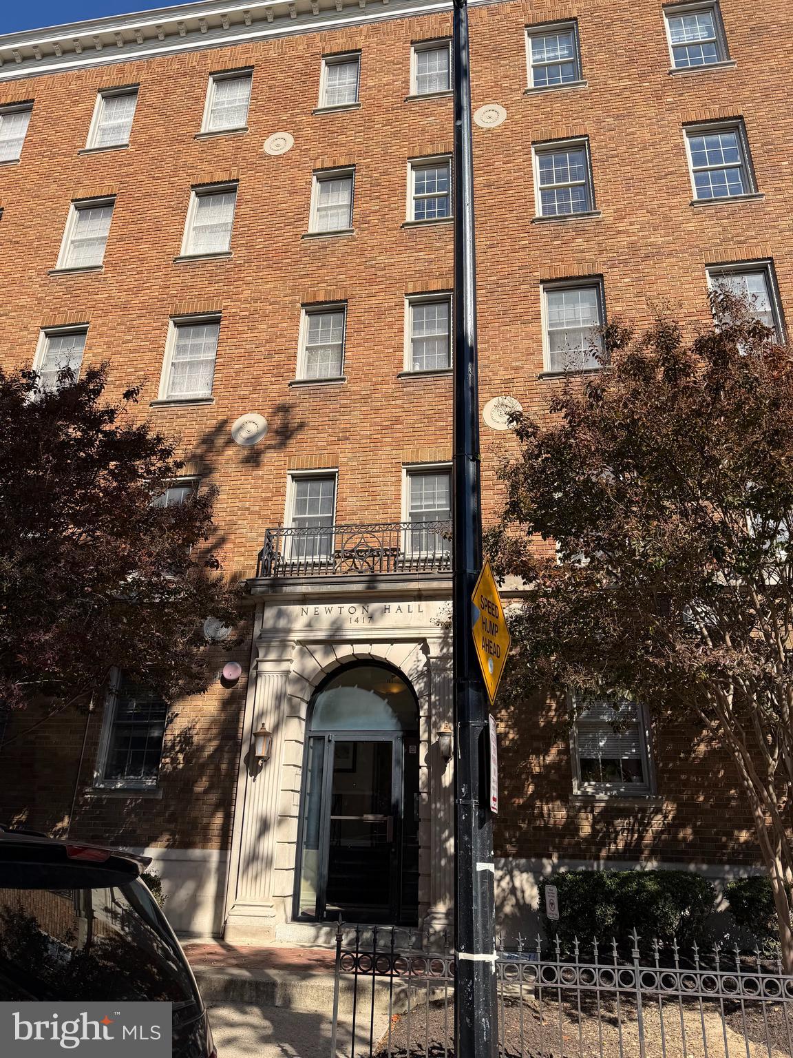 1417 Newton Street Northwest, Unit 204 Washington, DC 20010 - Photo 1 of 11 a view of building with outdoor space