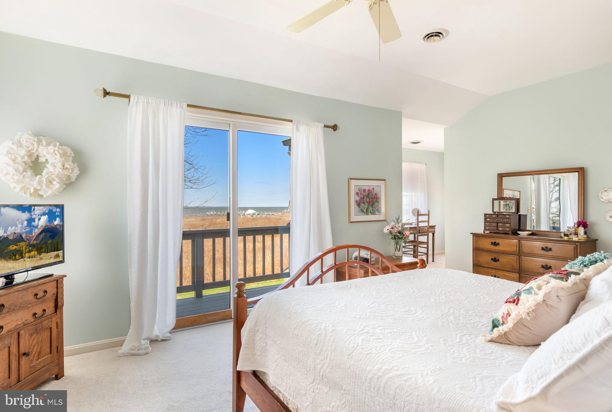 903 Long Point Road Grasonville, MD 21638 - Photo 34 of 68 Master Suite w/breathtaking Waterviews