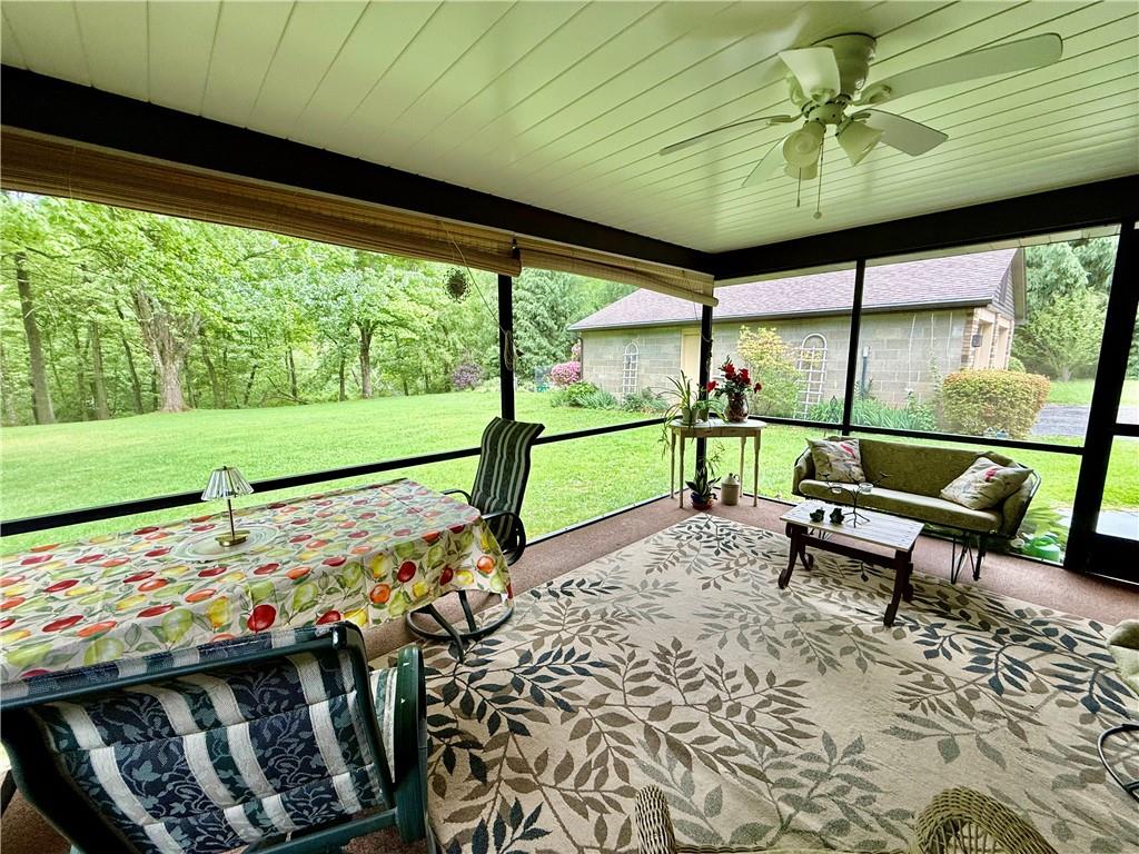 320 Saxonburg Road Butler, PA 16002 - Photo 6 of 36 a view of a two chairs in the patio