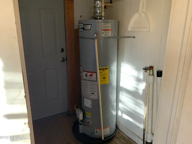 a view of water heater