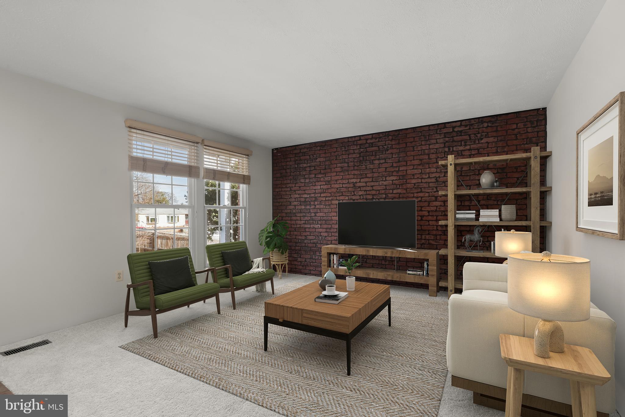 7971 Quail Court Glen Burnie, MD 21061 - Photo 4 of 52 a living room with furniture and a fireplace