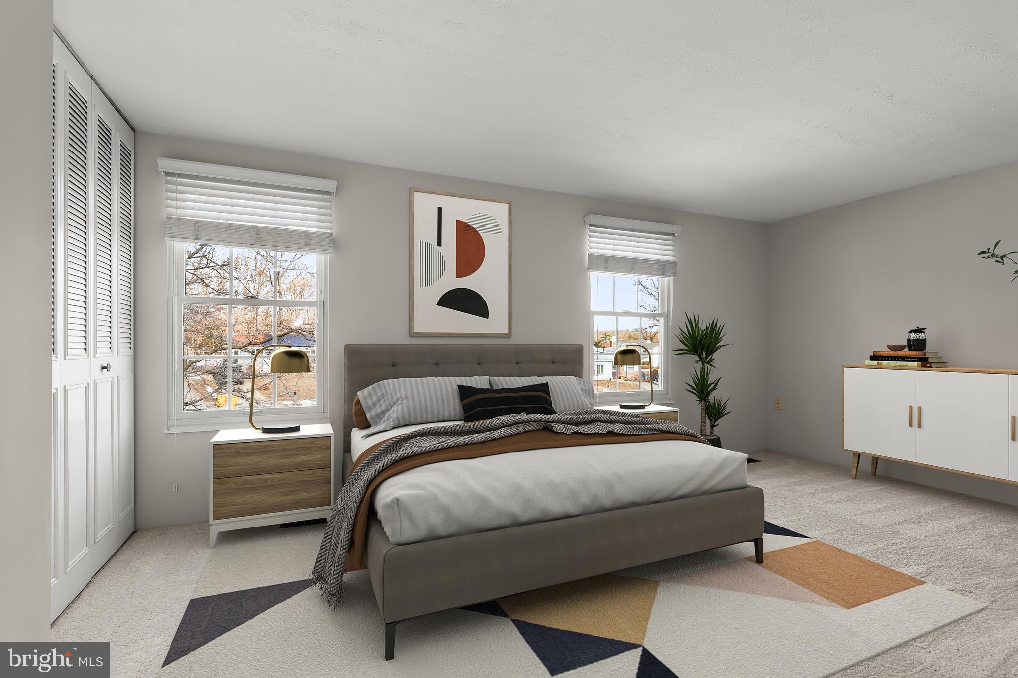 7971 Quail Court Glen Burnie, MD 21061 - Photo 6 of 52 a bedroom with a bed and wooden floor