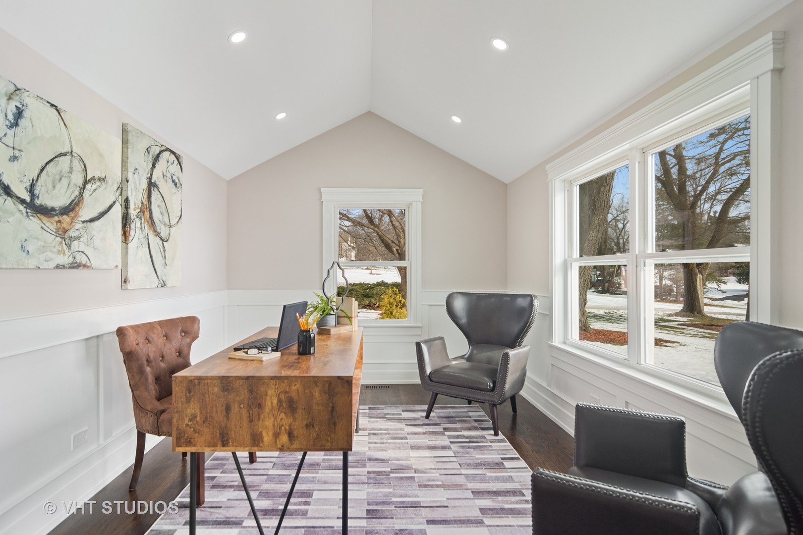 404 Cumnock Road Inverness, IL 60067 - Photo 13 of 34 a view of a dining room with furniture window and outside view