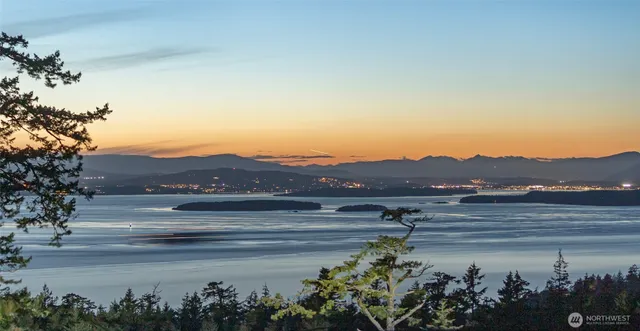 a view of a house with a lake view