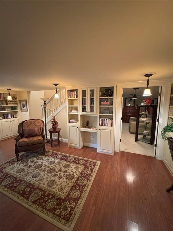 334 Eagle Circle Dillard, GA 30537 - Photo 21 of 29 a living room with furniture and a wooden floor