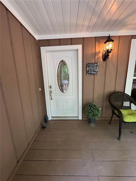 334 Eagle Circle Dillard, GA 30537 - Photo 6 of 29 a view of a hallway with entryway door