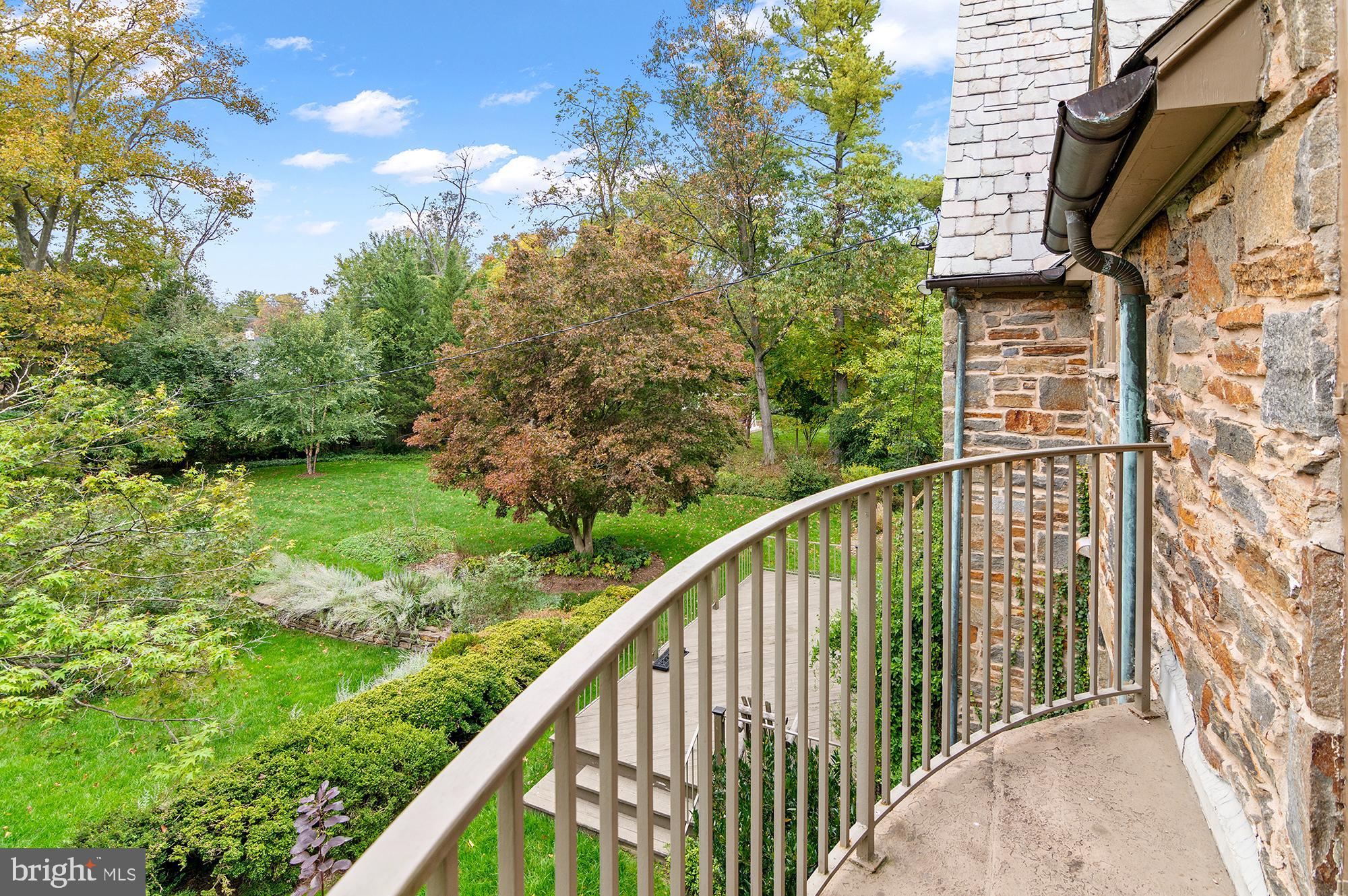 7704 Crossland Road Pikesville, MD 21208 - Photo 29 of 68 a view of a balcony with an outdoor space