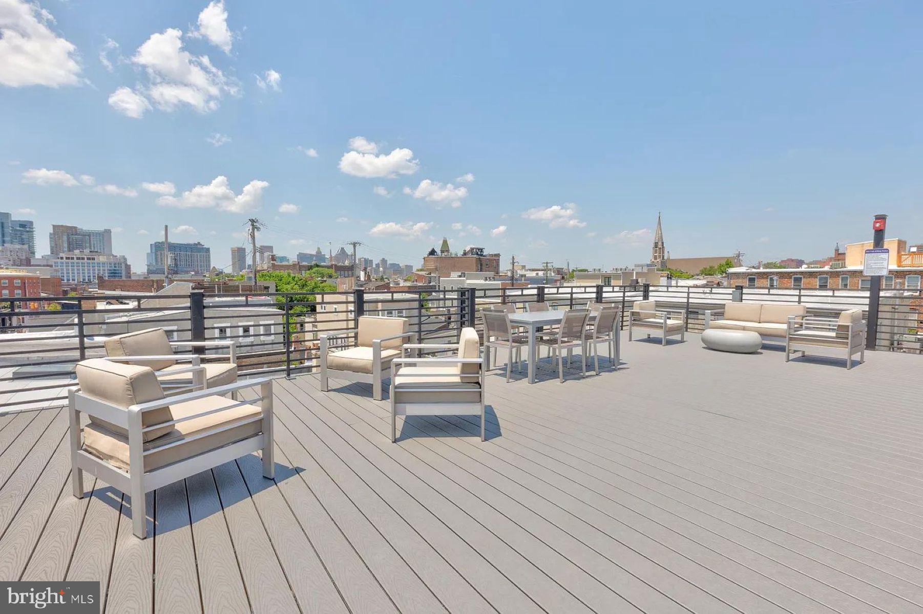 1742 Fleet Street, Unit 301 Baltimore, MD 21231 - Photo 12 of 20 a view of a terrace