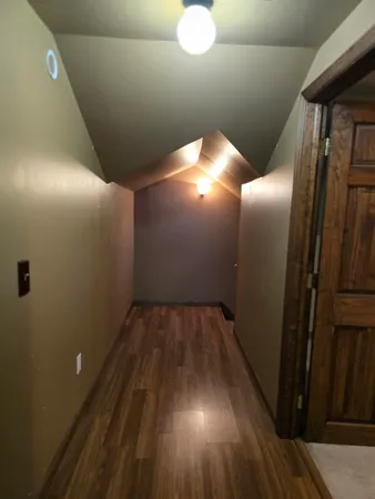 a view of empty room