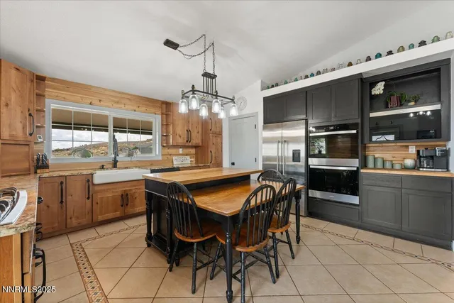 a bedroom with a bed and a walk in closet