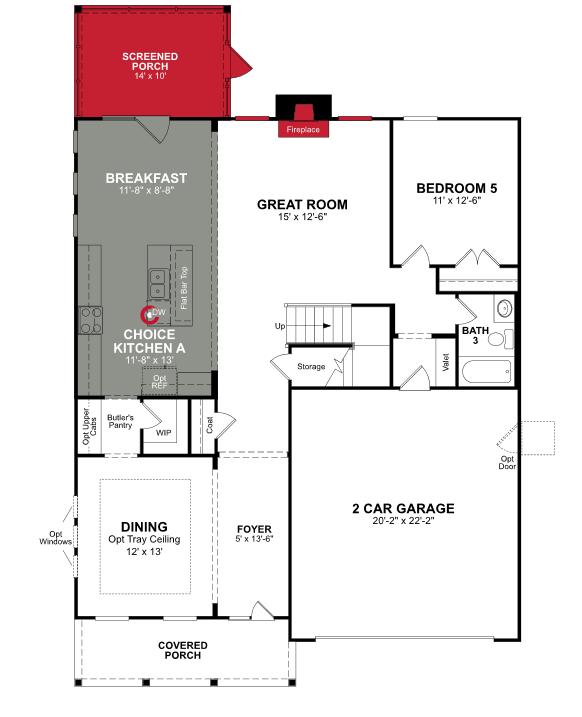 1234 Gannett Road Mount Pleasant, SC 29464 - Photo 16 of 24 First Floor Schematic