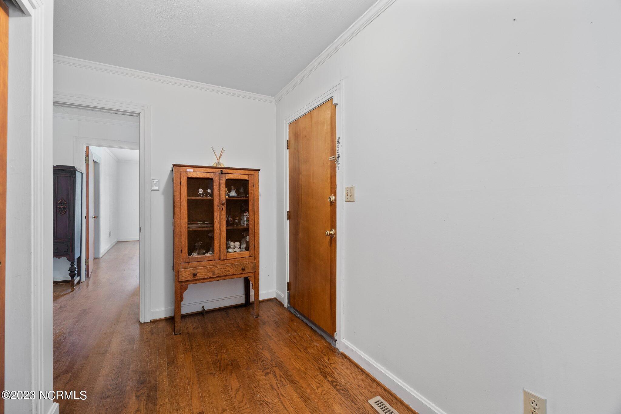 325 Cross Road Roper, NC 27970 - Photo 11 of 28 Foyer with hardwood floors & Closet