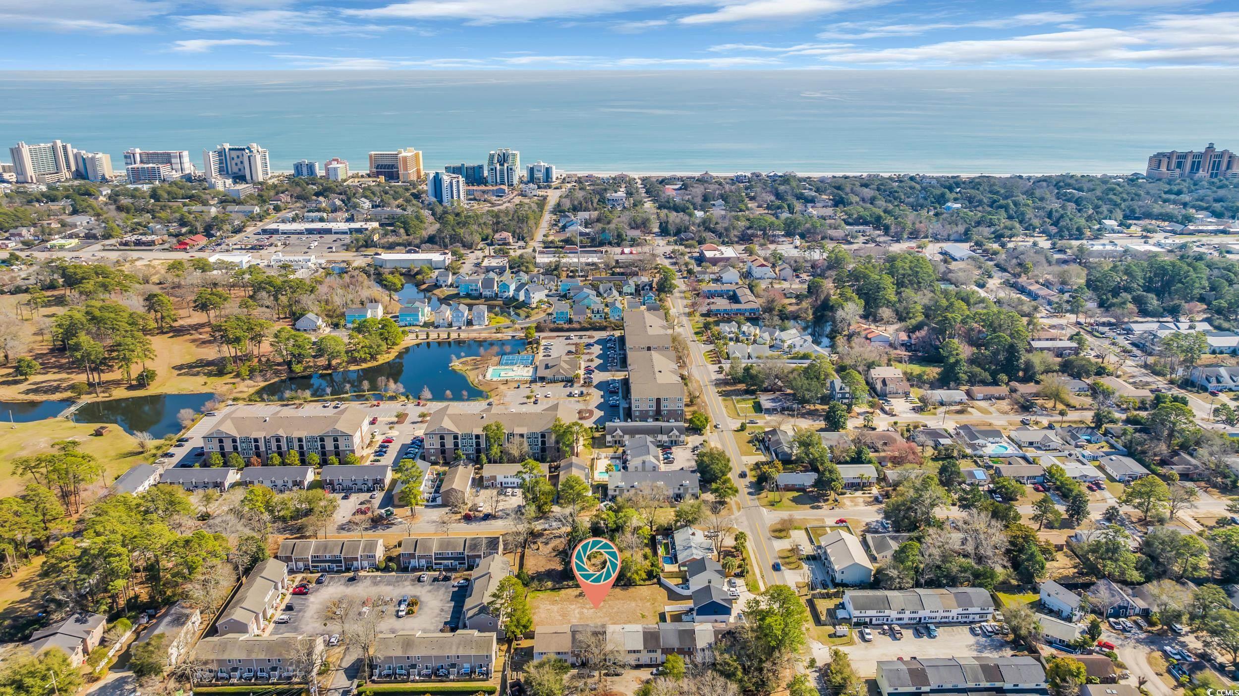 Tbd 67th Avenue North Myrtle Beach, SC 29572 - Photo 15 of 31 Birds eye view of property with a view of city and a water view