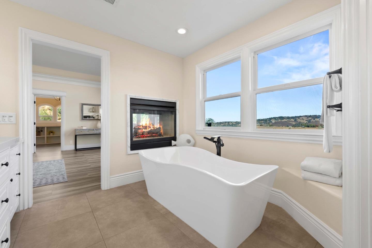 20394 Almaden Road San Jose, CA 95120 - Photo 26 of 92 a living room with furniture and a large window