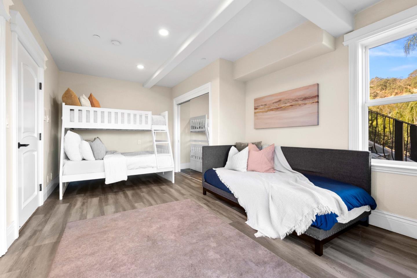 20394 Almaden Road San Jose, CA 95120 - Photo 32 of 92 a bed room with a bed and a night stand