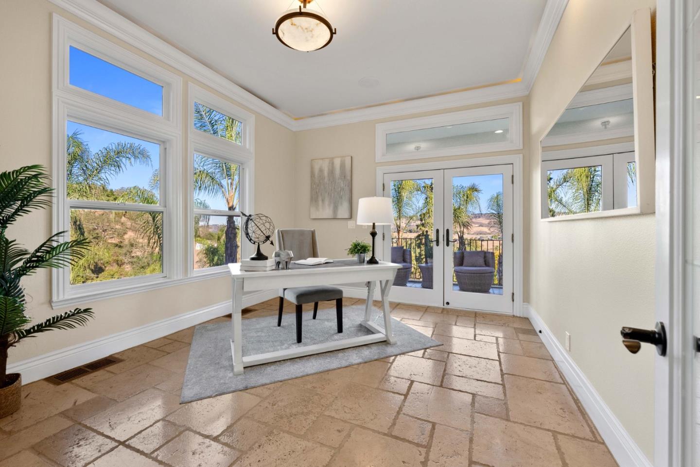 20394 Almaden Road San Jose, CA 95120 - Photo 36 of 92 a work room with furniture and a large window