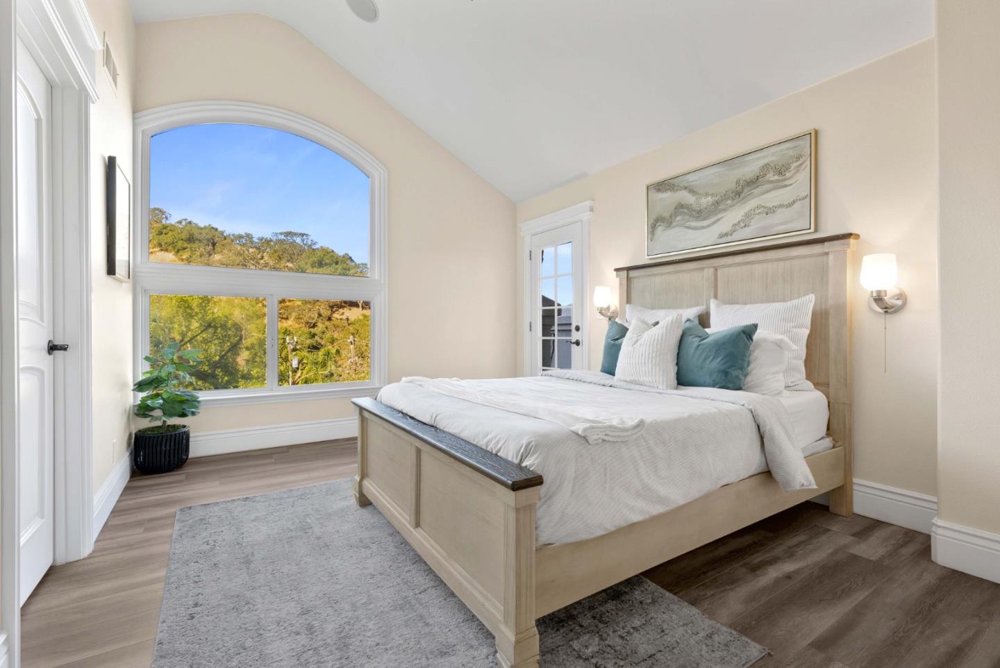 20394 Almaden Road San Jose, CA 95120 - Photo 51 of 92 a bed sitting in a bedroom next to a window