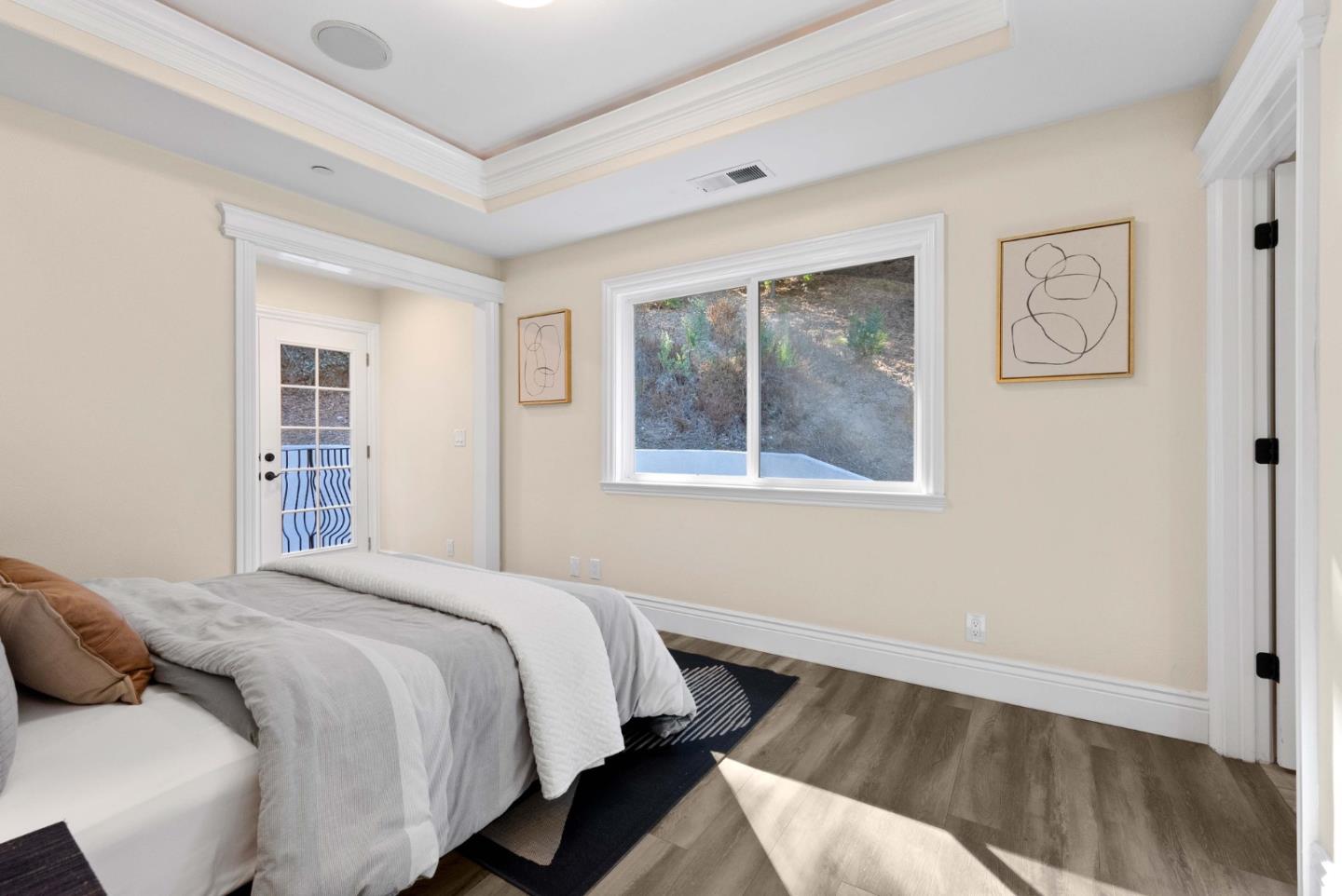 20394 Almaden Road San Jose, CA 95120 - Photo 65 of 92 a bedroom with a bed and a window