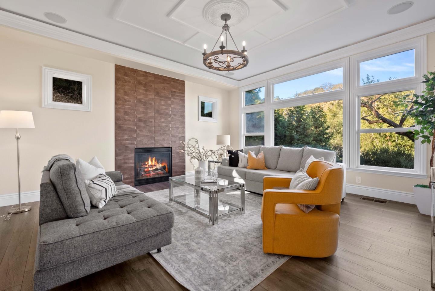 20394 Almaden Road San Jose, CA 95120 - Photo 7 of 92 a living room with furniture and a large window