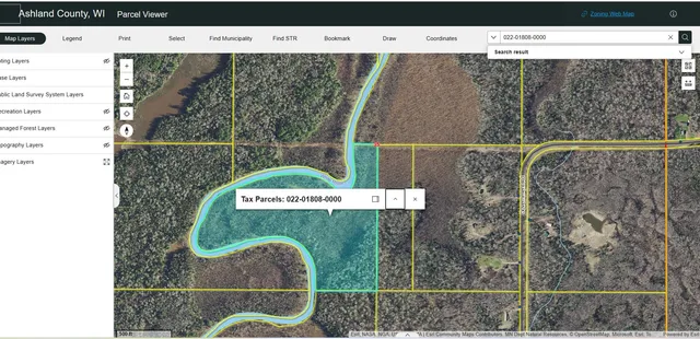 $27,500 | 34.6-acres Near Government Road, Ashland, WI 54806