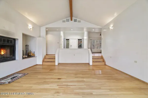 a view of a living room