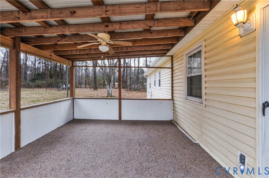 4303 Mt Sinai Road Prince George, VA 23875 - Photo 29 of 43 Screened porch is a must in the country!