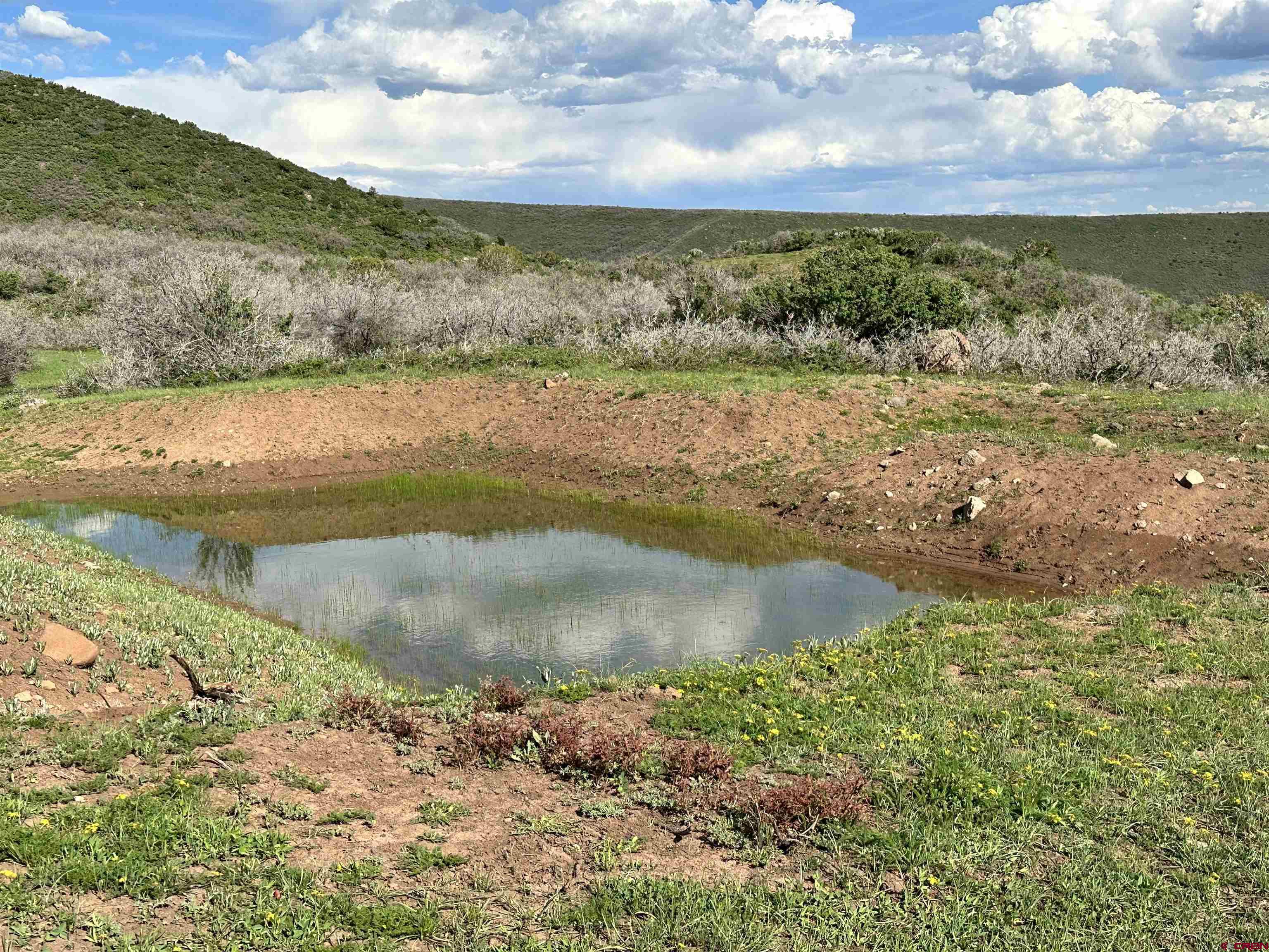 25137 Starner Loop Road Cedaredge, CO 81413 - Photo 3 of 33 a view of a lake with a mountain