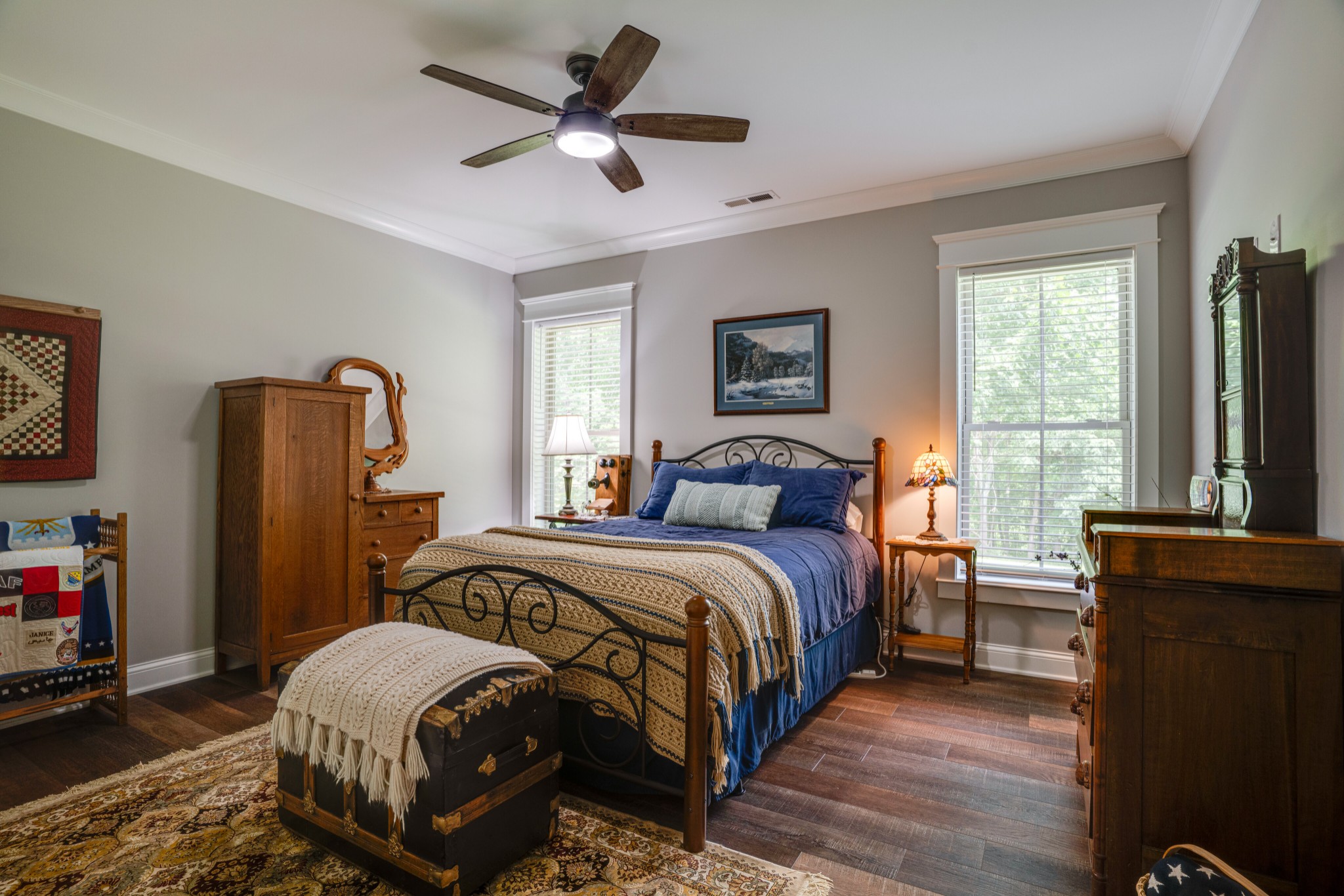 4454 Clarence Murphy Road Springfield, TN 37172 - Photo 24 of 44 a bedroom with a bed a dresser and a window
