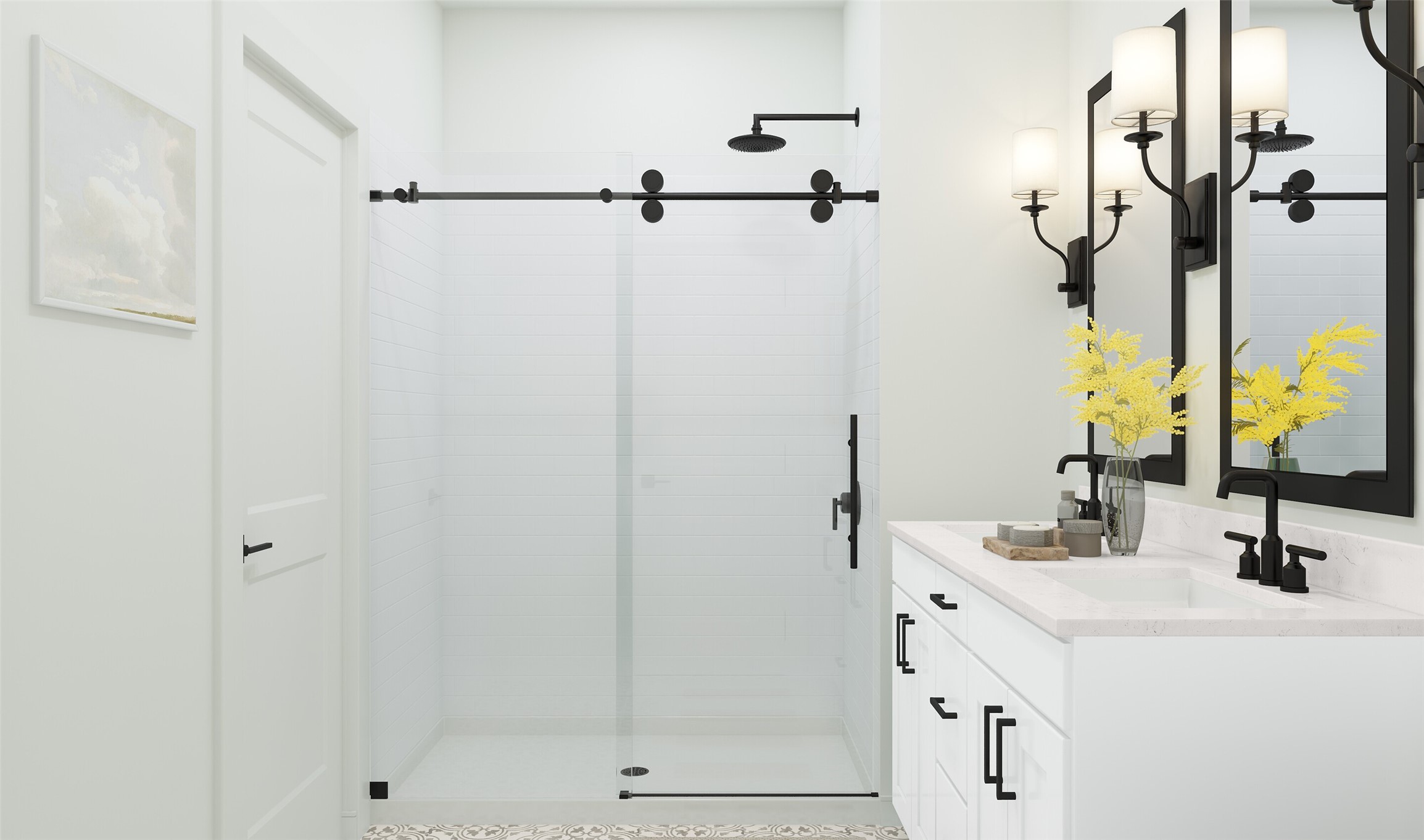 510 Samuel Rdg Drive Dayton, TX 77535 - Photo 10 of 33 Serene primary bath (*Artist rendering used for illustration purposes only.)