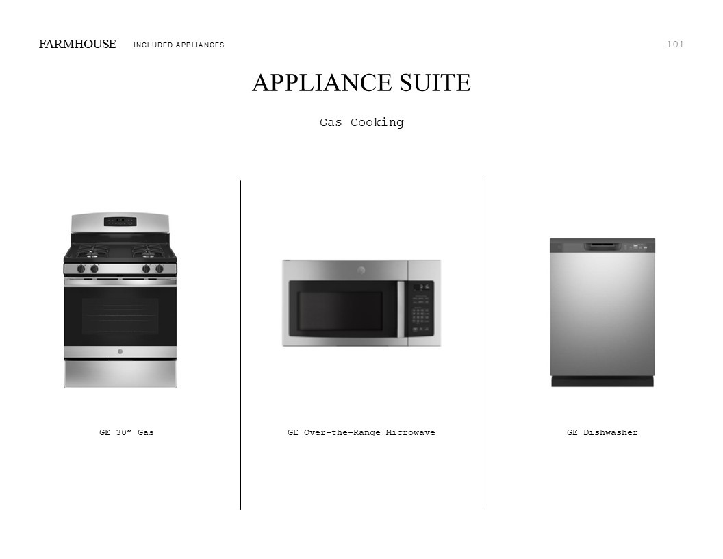 510 Samuel Rdg Drive Dayton, TX 77535 - Photo 21 of 33 Farmhouse Look Palette 2: Appliance Selection Sheet (*Artist rendering used for illustration purposes only.)