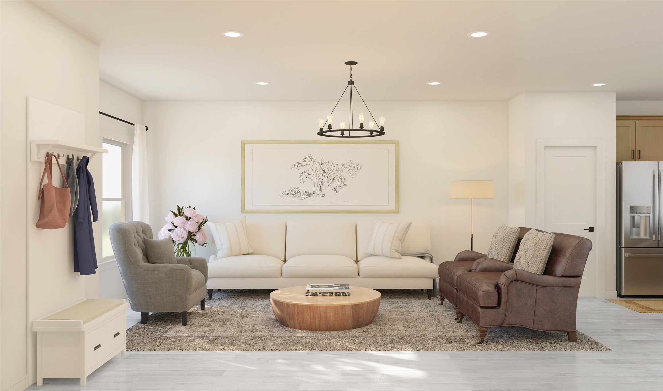 510 Samuel Rdg Drive Dayton, TX 77535 - Photo 4 of 33 Open great room (*Artist rendering used for illustration purposes only.)